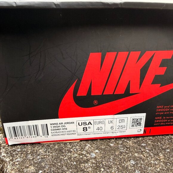 Jordan 1 Retro High Satin Black Toe Women's Sneakers - Picture 8 of 10